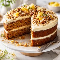 Pineapple Carrot Spice Cake