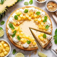 Pineapple Cheesecake