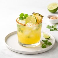 Pineapple Cilantro Lime Margarita