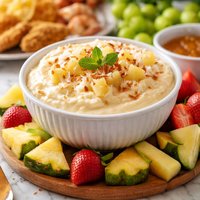 Pineapple Cream Dip for Fruit Chicken Fingers Shrimp Etc