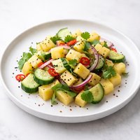 Pineapple Cucumber Salad