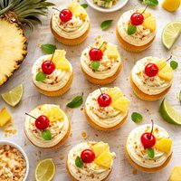 Pineapple Cupcakes
