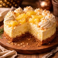 Pineapple Delight Cheesecake