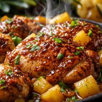 Pineapple Glazed Chicken