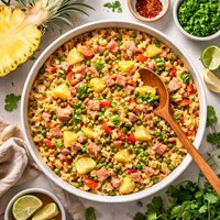 Pineapple Ham and Rice