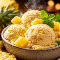 Pineapple Ice Cream