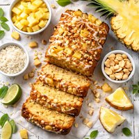 Pineapple Macadamia Nut Loaf