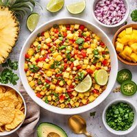 Pineapple Mango Salsa