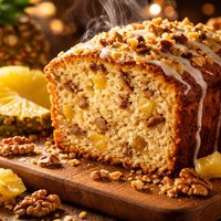 Pineapple Nut Pound Cake