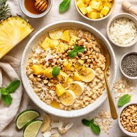 Pineapple Oatmeal