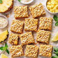 Pineapple Oatmeal Bars