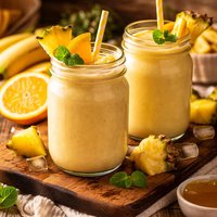 Pineapple Orange Banana Smoothie