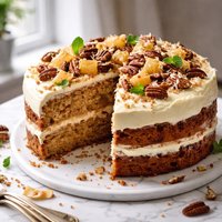 Pineapple Pecan Cake