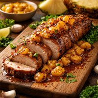 Pineapple Pork Tenderloin