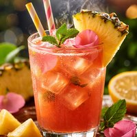 Pineapple Rose Fruit Juice