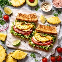 Pineapple Sandwich