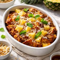 Pineapple Stuff Bread Pudding