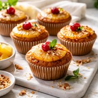 Pineapple Upside Down Muffins