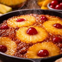 Pineapple Upsidedown Cake Skillet