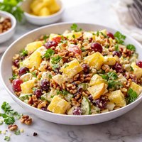 Pineapple Waldorf Salad