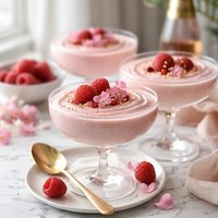 Pink Champagne a Dessert