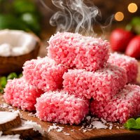 Pink Coconut Candy