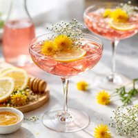 Pink Dandelion Wine
