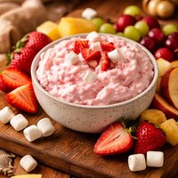 Pink Fluff Fruit Dip