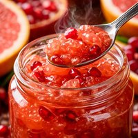 Pink Grapefruit and Pomegranate Marmalade