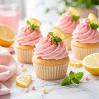 Pink Lemonade Cupcakes