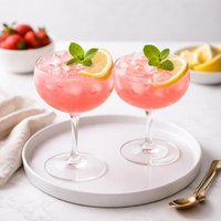 Pink Palace Punch with or Without Alcohol