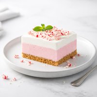 Pink Peppermint Layer Dessert