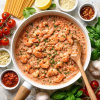 Pink Shrimp Sauce for Pasta