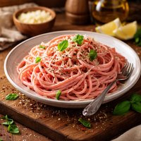 Pink Spaghetti