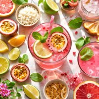 Pink Tropical Passion