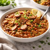 Pinto Bean Jambalaya