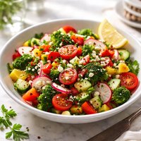 Piquant Mixed Vegetable Salad