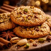 Pistachio 5 Spice Cookies