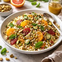 Pistachio and Citrus Couscous Salad