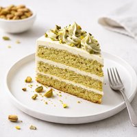 Pistachio Cake and Frosting