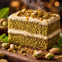 Pistachio Cake from Mix