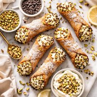 Pistachio Cannoli