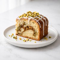 Pistachio Nut Swirl Cake or Coffeecake