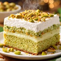 Pistachio Pudding Cake