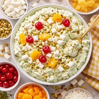 Pistachio Pudding Pineapple Fluff Dessert Salad