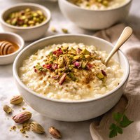 Pistachio Rice Pudding