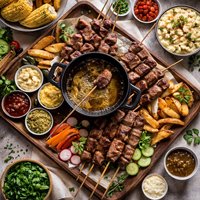 Pitchfork Fondue Steak Fry