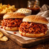 Pittsburgh Style Ham Bbq Sandwiches