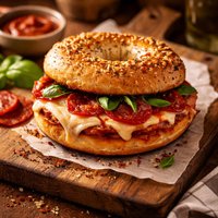 Pizza Bagel Sandwich