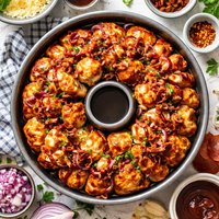 Pizza Barbecue Monkey Bread